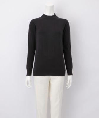 【SALE（三越）】＜Denaru＞ ハイネック長袖プルオーバー DK17-KN004 クロ 【三越・伊勢丹/公式】