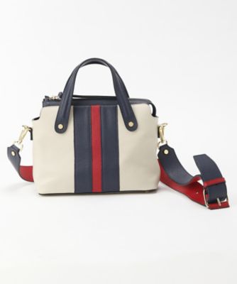 【SALE（三越）】＜ナンバートゥエンティワン/Number Twenty-One＞ 2WAYボストン S(1017P) WH/BL/RD 【三越・伊勢丹/公式】