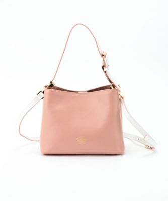 【SALE（三越）】＜ナンバートゥエンティワン/Number Twenty-One＞ 2WAYバケツトート「ピッコロ」(1020P) ピンク 【三越・伊勢丹/公式】