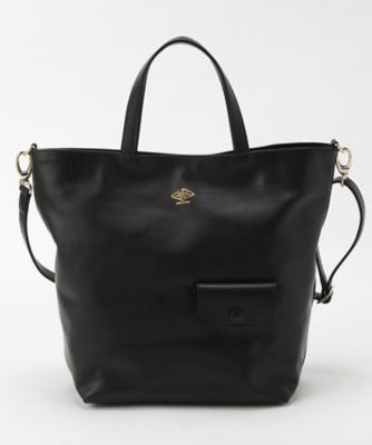 ＜ナンバートゥエンティワン/Number Twenty-One＞ スムース2WAY(ANNA) クロ 【三越・伊勢丹/公式】