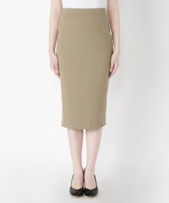 【SALE（三越）】＜NEEDLE DESIGN/ニードルデザイン＞ リブスカート(ND1712002) ベージュ 【三越・伊勢丹/公式】