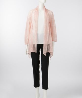 【SALE（伊勢丹）】＜ママファクトリー/MAMA factory＞ 大きいサイズ &starf;<ママファクトリー>2WAYカーディガン(MI-1703)(クローバー) ピンク 【三越・伊勢丹/公式】