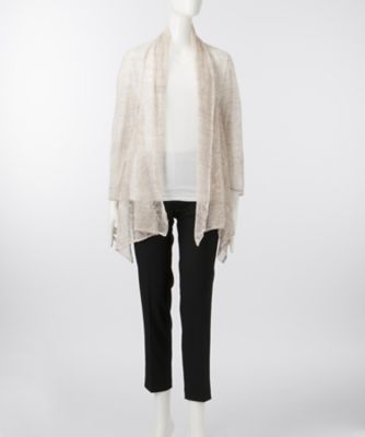 【SALE（伊勢丹）】＜ママファクトリー/MAMA factory＞ 大きいサイズ &starf;<ママファクトリー>2WAYカーディガン(MI-1703)(クローバー) ベージュ 【三越・伊勢丹/公式】