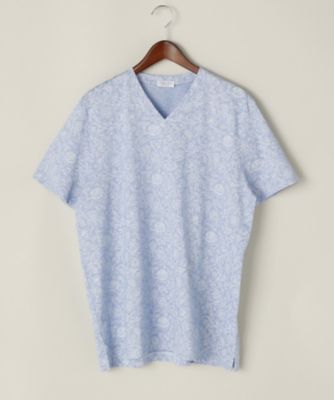 【SALE（伊勢丹）】＜クリスピィ＞ 【S】【紳士大きいサイズ】Tシャツ(U17/16m) ブルー 【三越・伊勢丹/公式】