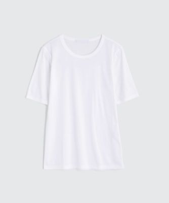 ＜BPQC/ビーピーキューシー＞ コットン ラウンドネックプルオーバー(BP72IB03) ホワイト 【三越・伊勢丹/公式】