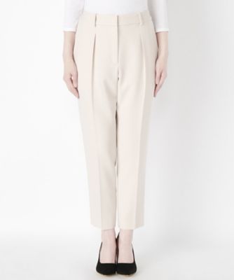 ＜Clothing＞ タックテーパードパンツ CL72KPT001 ベージュ 【三越・伊勢丹/公式】