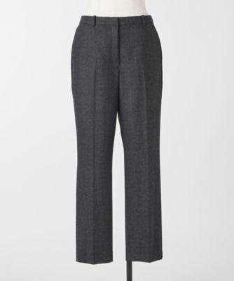 ＜Clothing＞ ウール混9分丈テーパードパンツ(CL72KPT004) グレーチェック 【三越・伊勢丹/公式】