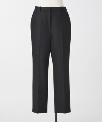 ＜Clothing＞ ウール混9分丈テーパードパンツ(CL72KPT004) ブラック 【三越・伊勢丹/公式】