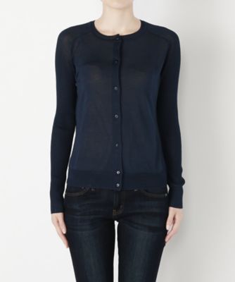 【SALE（三越）】＜ワンフォーイレブン/1411＞ カーディガン(517-S2004) ネイビー 【三越・伊勢丹/公式】