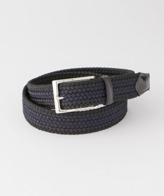 ＜イセタンメンズ/ISETAN MEN'S＞ メッシュベルト(1824TREE) ブラック 【三越・伊勢丹/公式】