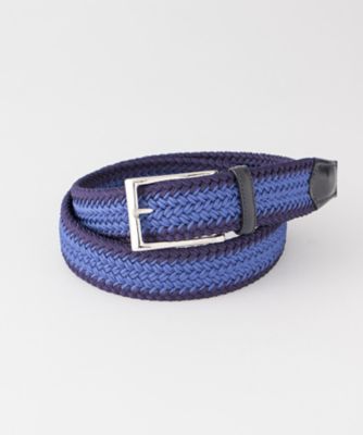 ＜イセタンメンズ/ISETAN MEN'S＞ メッシュベルト(1824TREE) ブルー 【三越・伊勢丹/公式】