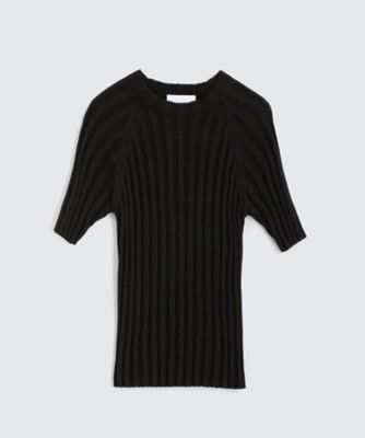 ＜BPQC/ビーピーキューシー＞ 綿混ブークレー モックネックプルオーバー(BP72FWA012) ブラック 【三越・伊勢丹/公式】