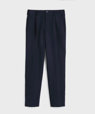＜BPQC/ビーピーキューシー＞ ホームスパン ストレッチパンツ(BP72MIF006) ネイビー 【三越・伊勢丹/公式】