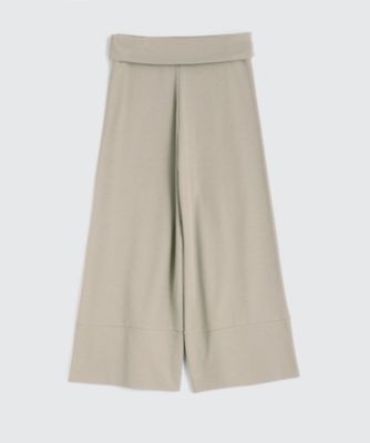 ＜BPQC/ビーピーキューシー＞ ワイドパンツ(ダブルフェイス)(BP72AGL004) グレージュ 【三越・伊勢丹/公式】