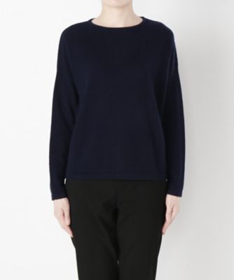 【SALE（伊勢丹）】 &starf;<カシミヤ100%>ドルマンセーター(17FW-DMPO SA-7128) ネービーブルー 【三越・伊勢丹/公式】