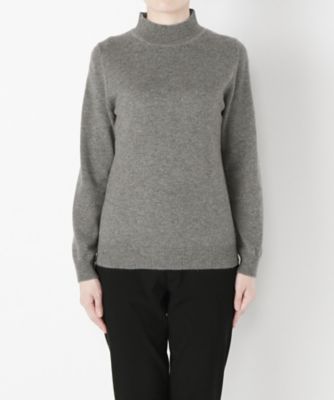 【SALE（伊勢丹）】 &starf;<カシミヤ100%>ハイネックセーター(17FW-HNPO SA-5192) グレー 【三越・伊勢丹/公式】