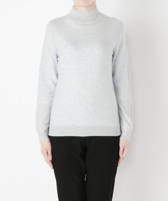【SALE（伊勢丹）】 &starf;<カシミヤ100%>ハイネックセーター(17FW-HNPO SA-5192) サックス 【三越・伊勢丹/公式】