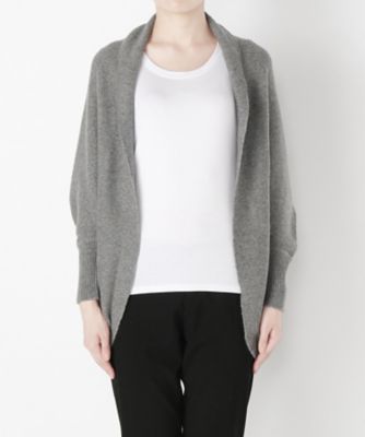 【SALE（伊勢丹）】 &starf;<カシミヤ100%>ボレロ(17FW-LICD SA-7140) グレー 【三越・伊勢丹/公式】