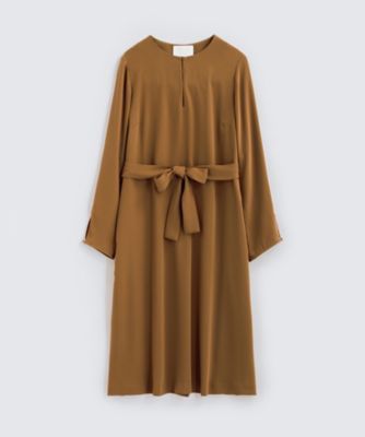 ＜BPQC/ビーピーキューシー＞ ウエストマーク ドレス(BP72TMK005) キャメル 【三越・伊勢丹/公式】