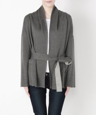＜Clothing＞ リバーシブルコーディガン CL72CT005K チャコール 【三越・伊勢丹/公式】