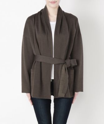＜Clothing＞ リバーシブルコーディガン CL72CT005K ブラウン 【三越・伊勢丹/公式】