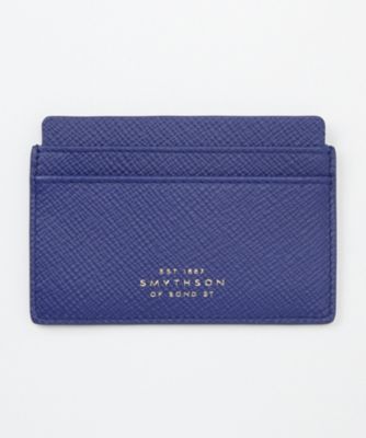 ＜スマイソン＞ PANAMA/カードホルダー コバルトブルー（三越伊勢丹限定カラー） 【三越・伊勢丹/公式】