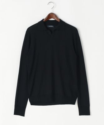 ＜エアディム＞ SWスキッパーポロ(1702-DAV03-SW(TA2103)) ネービーブルー 【三越・伊勢丹/公式】