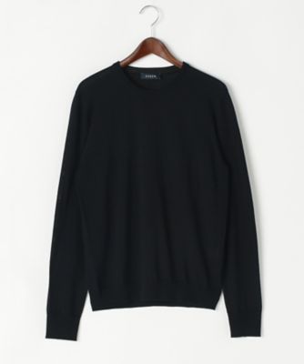 ＜エアディム＞ クルーネックセーター(1702-DAV01-SW(TA2101) ネービーブルー 【三越・伊勢丹/公式】