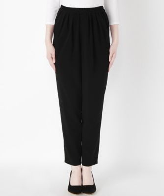 ＜Clothing＞ タックジョグパンツ CL72KPT007 ブラック 【三越・伊勢丹/公式】