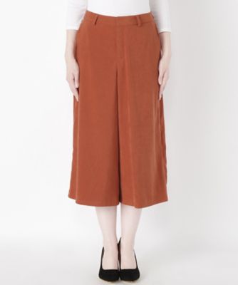＜Clothing＞ スエードガウチョ CL72PT101K オレンジ 【三越・伊勢丹/公式】