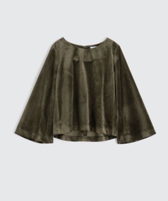 ＜BPQC/ビーピーキューシー＞ 【ミモレ掲載品】ベルベットプルオーバー(BP72FSN004) ブラウン 【三越・伊勢丹/公式】