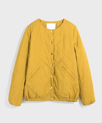＜BPQC/ビーピーキューシー＞ 中綿キルティングブルゾン(BP72FSN006) マスタード 【三越・伊勢丹/公式】