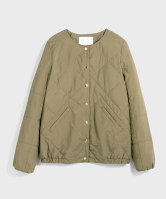 ＜BPQC/ビーピーキューシー＞ 中綿キルティングブルゾン(BP72FSN006) カーキ 【三越・伊勢丹/公式】