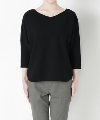 ＜Clothing＞ トリアセルーズブラウス CL72BL003K ネイビー 【三越・伊勢丹/公式】