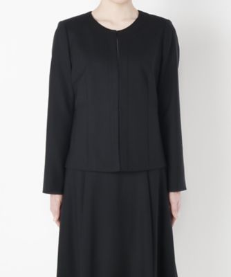 ＜Clothing＞ 梳毛Uジャケット CL72JK002C ネイビー 【三越・伊勢丹/公式】