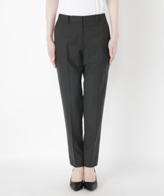 ＜Clothing＞ 梳毛スリットパンツ CL72PT006C チャコール 【三越・伊勢丹/公式】