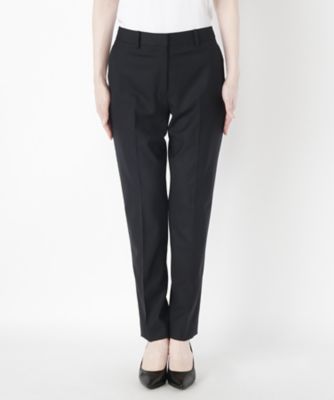 ＜Clothing＞ 梳毛スリットパンツ CL72PT006C ネイビー 【三越・伊勢丹/公式】