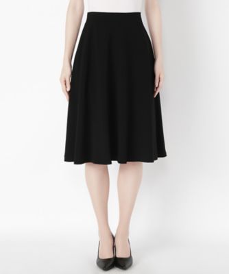 ＜Clothing＞ フレアスカート(CL72SK004C) クロ 【三越・伊勢丹/公式】