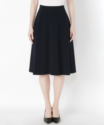 ＜Clothing＞ フレアスカート(CL72SK004C) ネイビー 【三越・伊勢丹/公式】