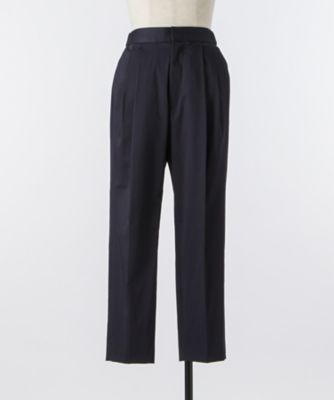 ＜LUGHA/ルーガ＞ きれいめクロップドパンツ(CL72CT015C) ネイビーブルー 【三越・伊勢丹/公式】