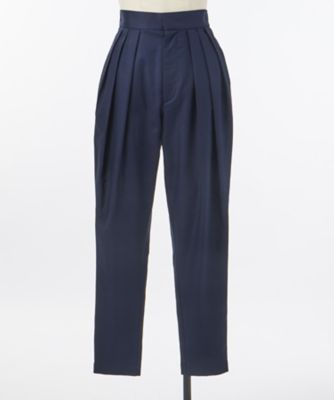 【SALE（三越）】＜LUGHA/ルーガ＞ ドレープパンツ(CL72CT021C) ネイビーブルー 【三越・伊勢丹/公式】
