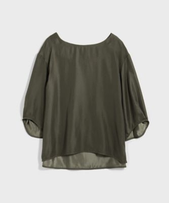 ＜BPQC/ビーピーキューシー＞ ドレープタックスリーブプルオーバー(BP72NST001) カーキ 【三越・伊勢丹/公式】