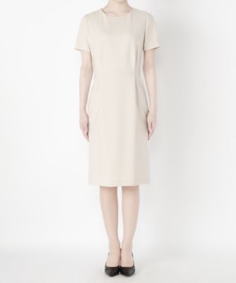 ＜Clothing＞ トリアセスーツドレス CL72OP003C ベージュ 【三越・伊勢丹/公式】