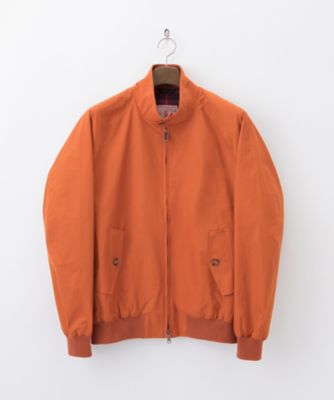 ＜バラクータ/BARACUTA＞ 【紳士大きいサイズ】ブルゾン(BRCPS0001 BCNY1) 2022オレンジ 【三越・伊勢丹/公式】