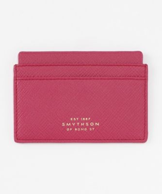 ＜スマイソン＞ PANAMA/カードホルダー フューシャ 【三越・伊勢丹/公式】