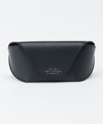 ＜スマイソン＞ PANAMA/サングラスケース ネイビー 【三越・伊勢丹/公式】