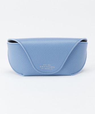 ＜スマイソン＞ PANAMA/サングラスケース ナイルブルー 【三越・伊勢丹/公式】