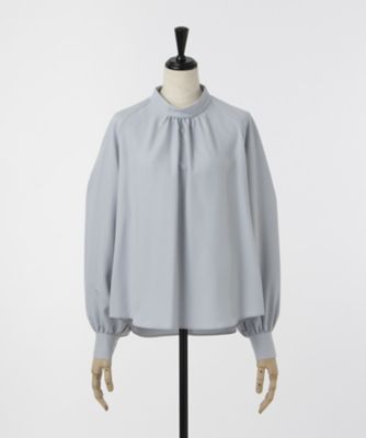 ＜LUGHA/ルーガ＞ パフスリーブブラウス(CL72CT032C) アオ 【三越・伊勢丹/公式】