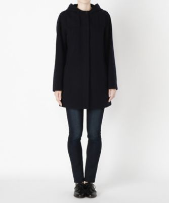 【SALE（伊勢丹）】 &starf;ジップアップコート(417-W1002) ネイビー 【三越・伊勢丹/公式】