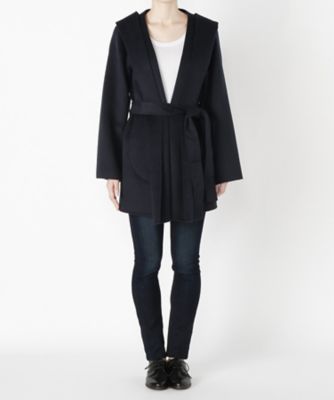 【SALE（伊勢丹）】 &starf;Wフェイスフードコート(417-W1003) ネイビー 【三越・伊勢丹/公式】